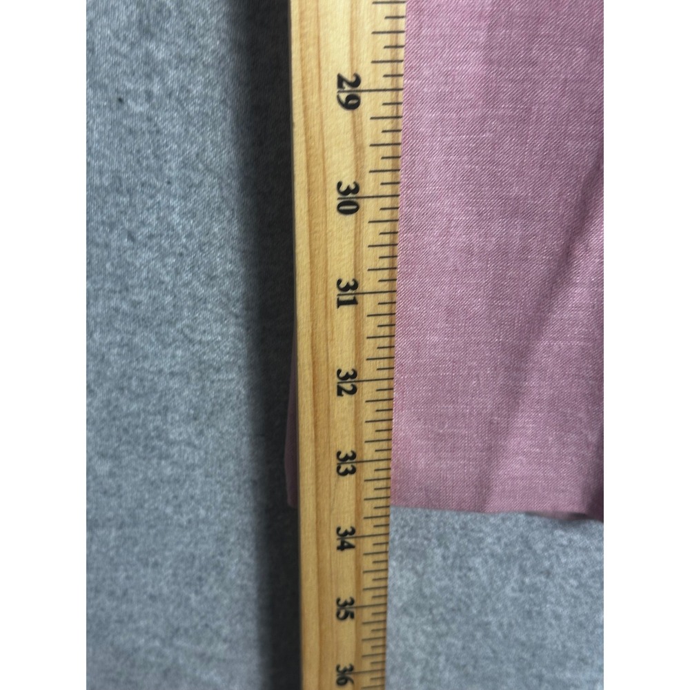 Jos A Bank Linen Suit 42L 34x34 Pink Slim Fit Linen Cotton Blend Separates - Picture 11 of 16